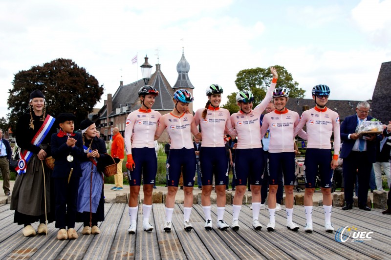 2023 UEC Road European Championships - Drenthe - Under 23 Women?s Road Race - Coevorden - Col Du VAM 108 km - 22/09/2023 - Netherlands - photo Massimo Fulgenzi/SprintCyclingAgency?2023